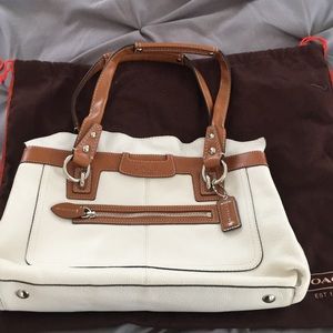 Authentic Coach Tote EUC